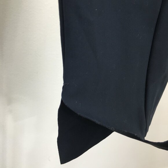 ATHLETA Dark Blue Slit Hem Euroluxe Stellar Crop Trouser Pant - Picture 8 of 11